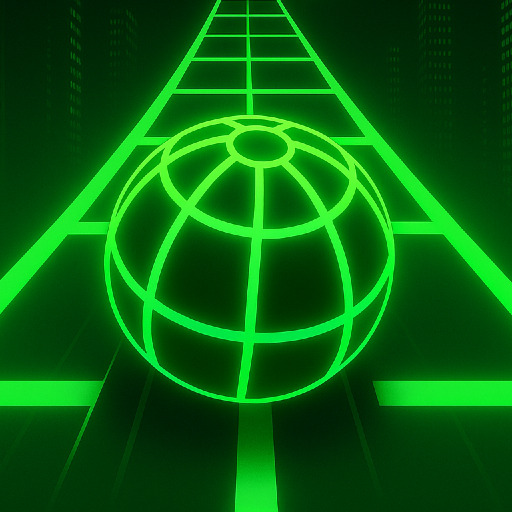 Neon Ball Slope